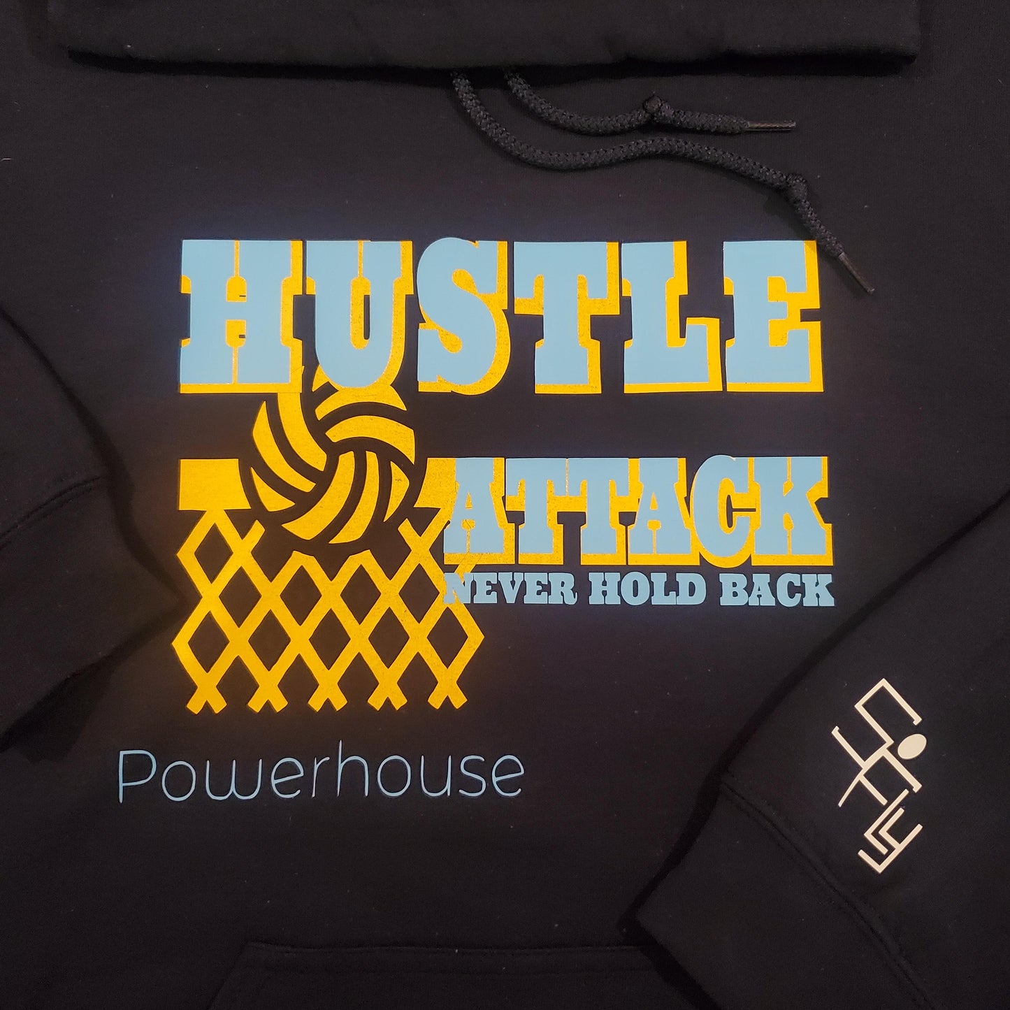 SoFly VOLLEYBALL HOODIE powerhouse: hustle, attack, never hold back