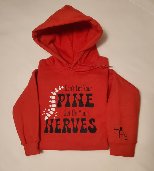 CHIROPRACTIC HOODIE don't let your spine get on your nerves
