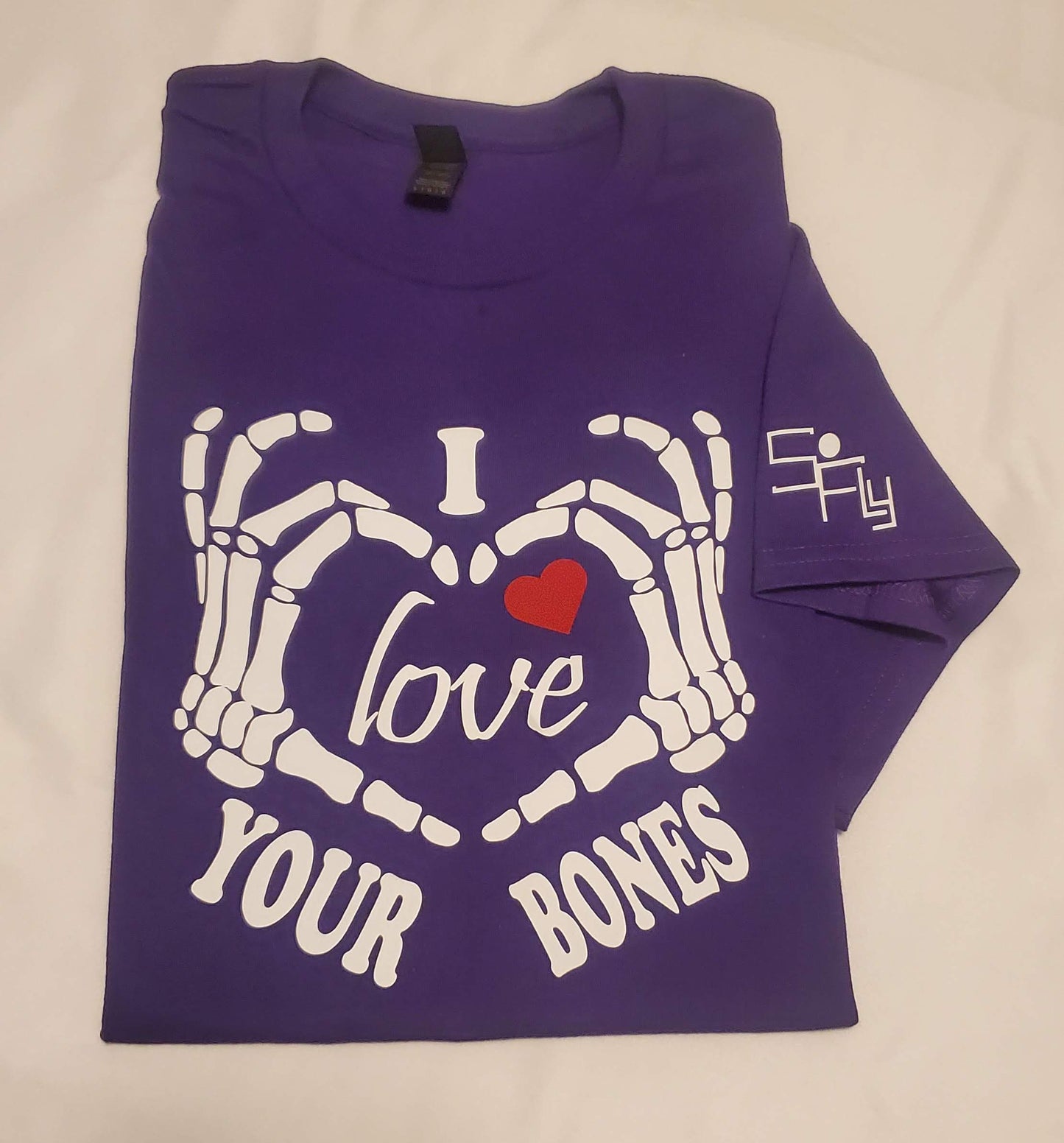 RADIOLOGY / X-RAY T-SHIRT i love your bones