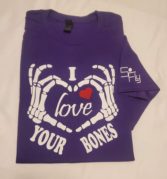 RADIOLOGY / X-RAY T-SHIRT i love your bones