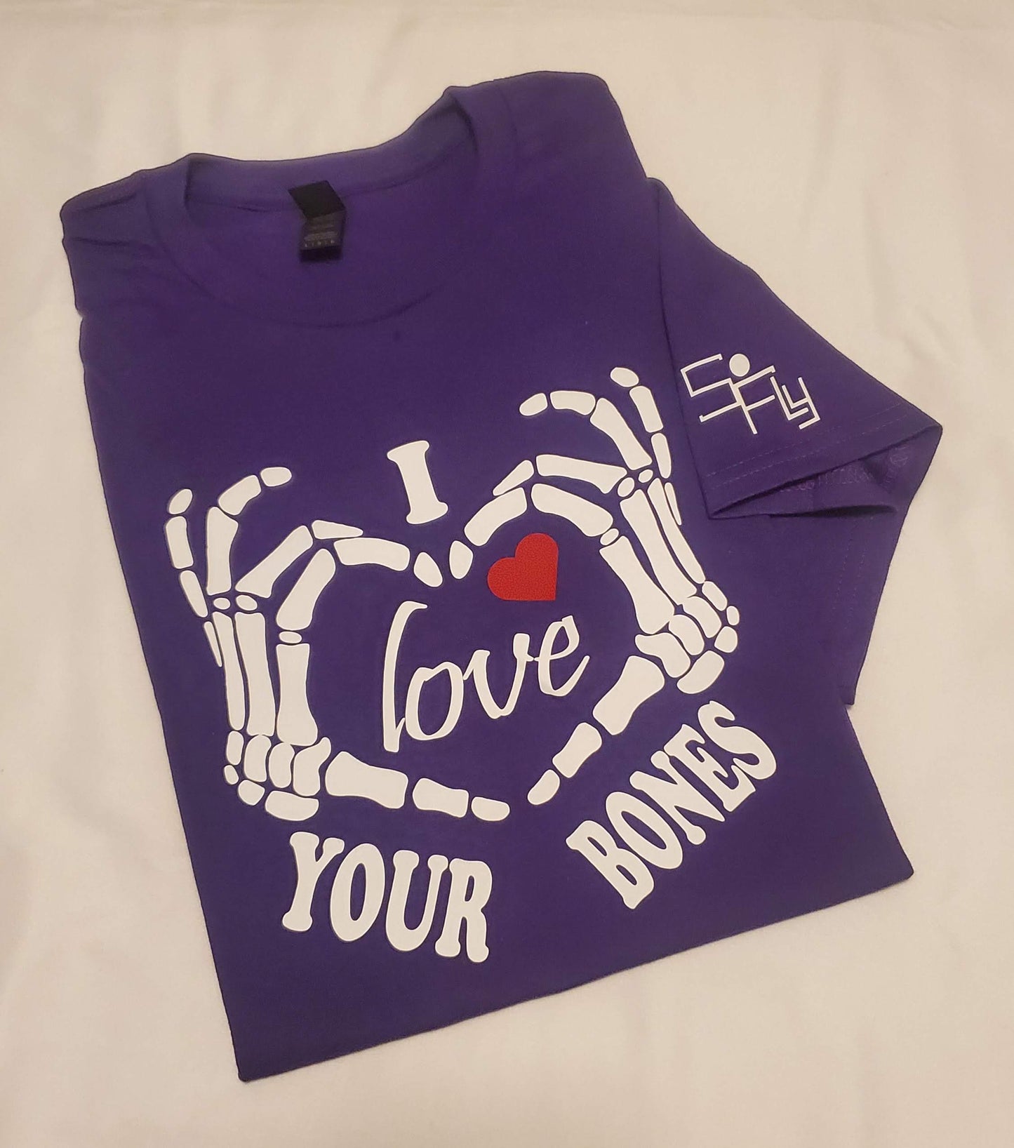 RADIOLOGY / X-RAY T-SHIRT i love your bones