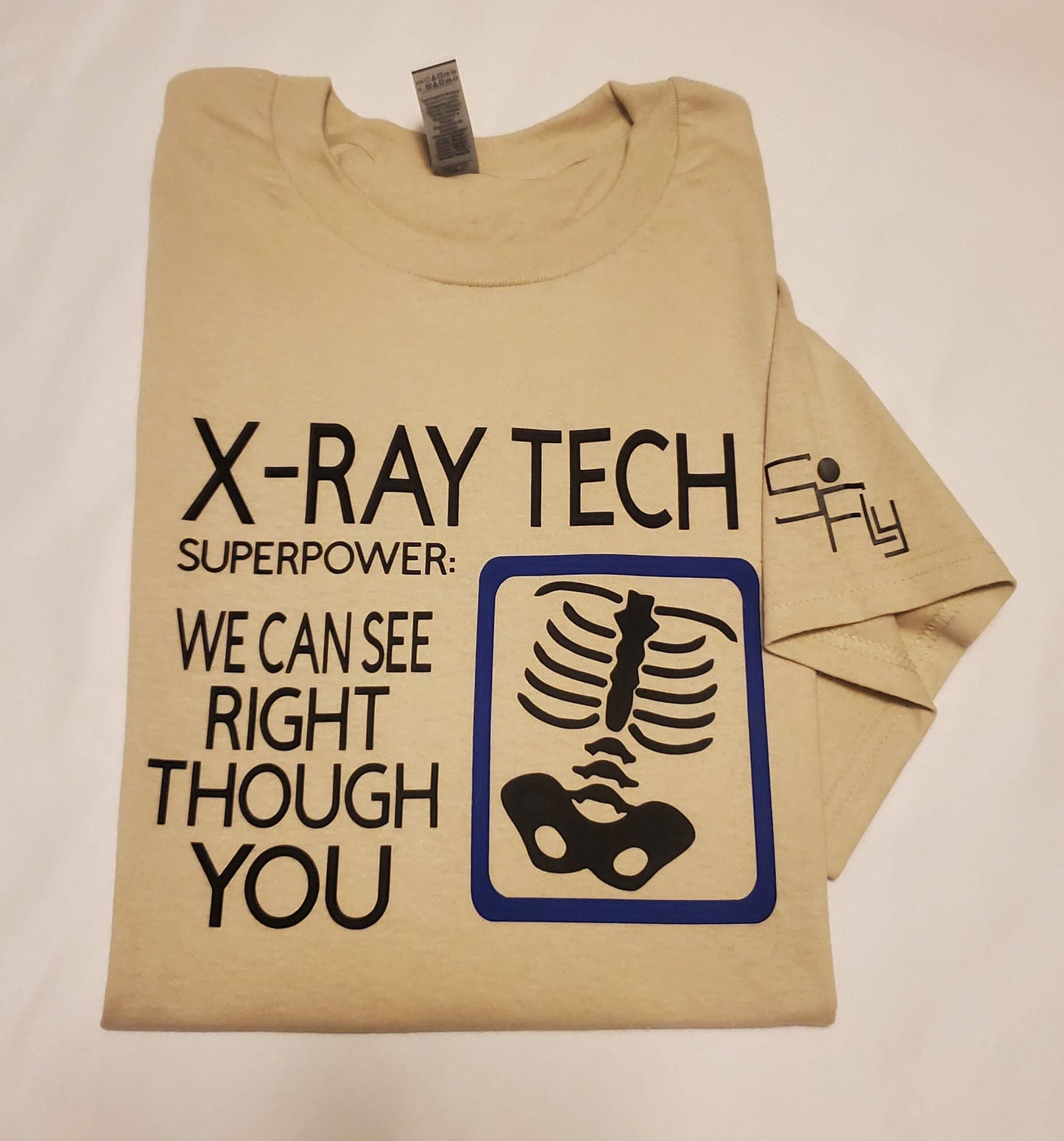 RADIOLOGY / X-RAY T-SHIRT x-ray tech superpower...