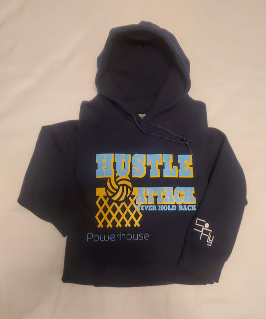 SoFly VOLLEYBALL HOODIE powerhouse: hustle, attack, never hold back