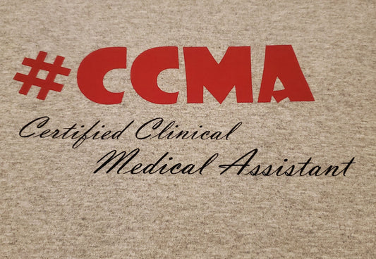MEDICAL ASSISTANT SWEATSHIRT #ccma certified clinical medical assistant