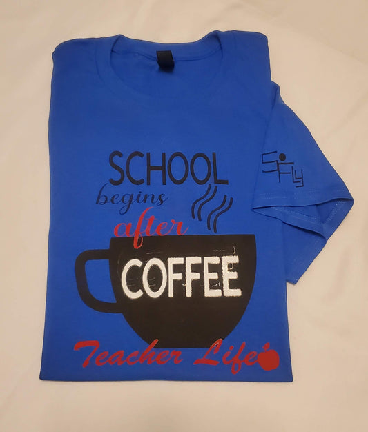 SCHOOL BEGINS AFTER COFFEE