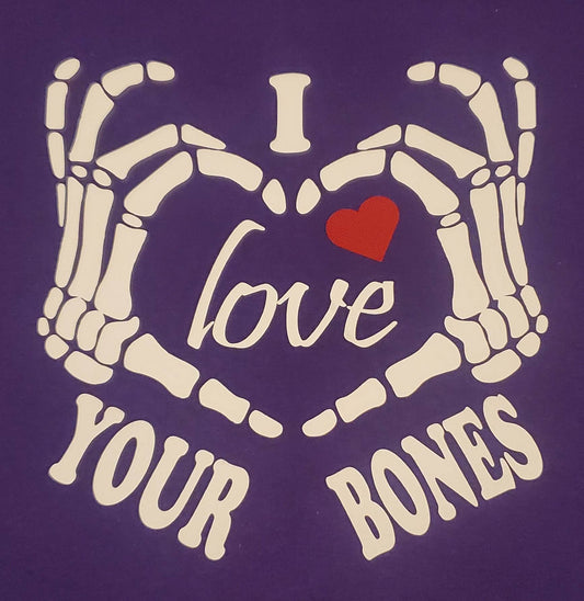 RADIOLOGY / X-RAY SWEATSHIRT i love your bones