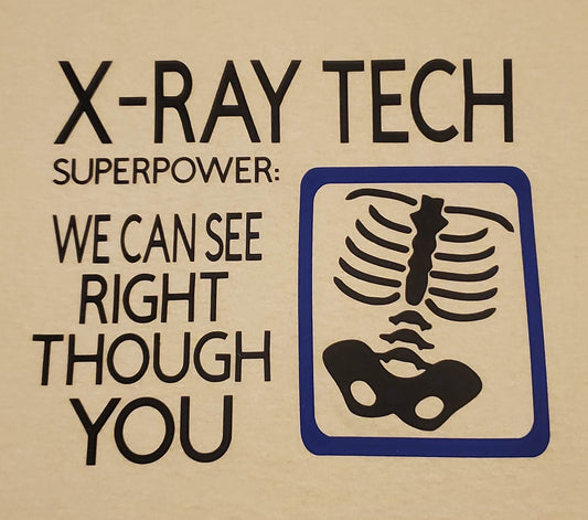 RADIOLOGY / X-RAY SWEATSHIRT x-ray tech superpower