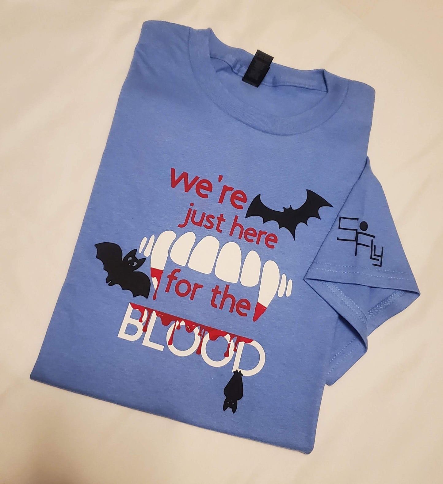 PHLEBOTOMY T-SHIRT we're just here for the blood