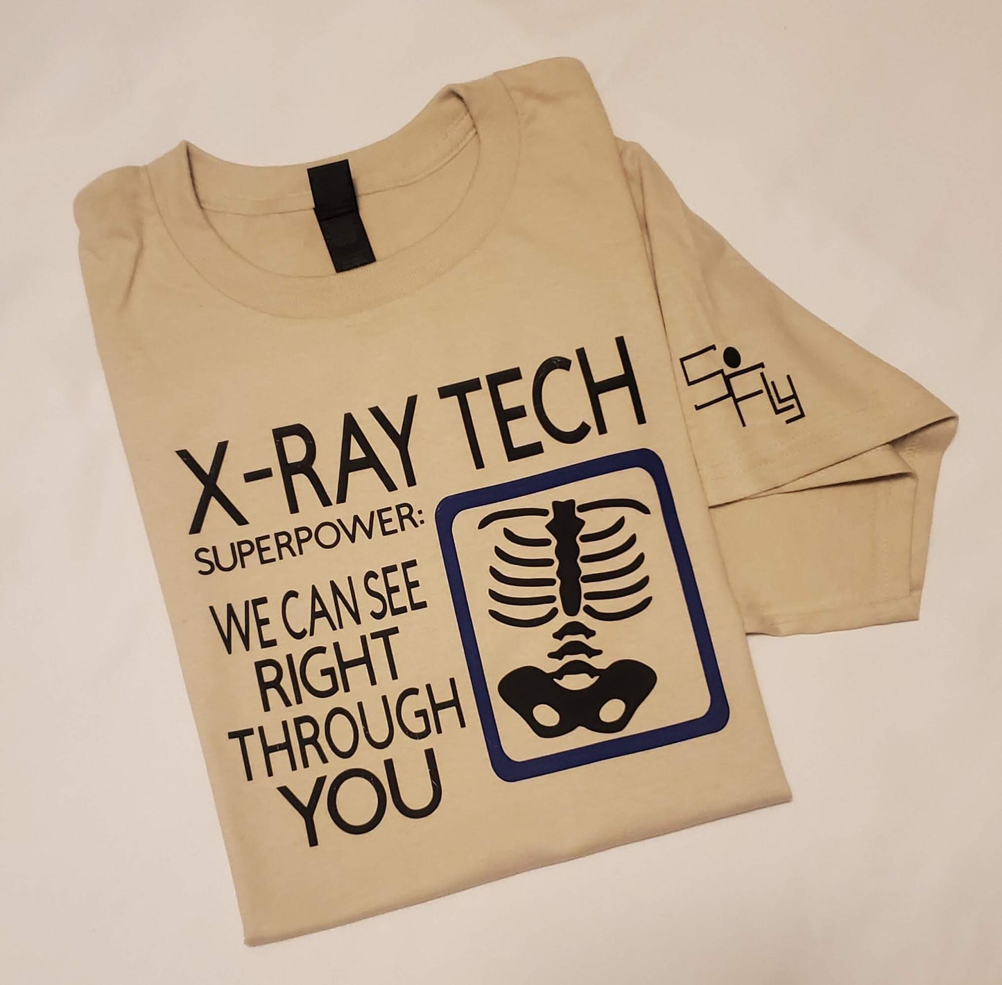 RADIOLOGY / X-RAY T-SHIRT x-ray tech superpower...