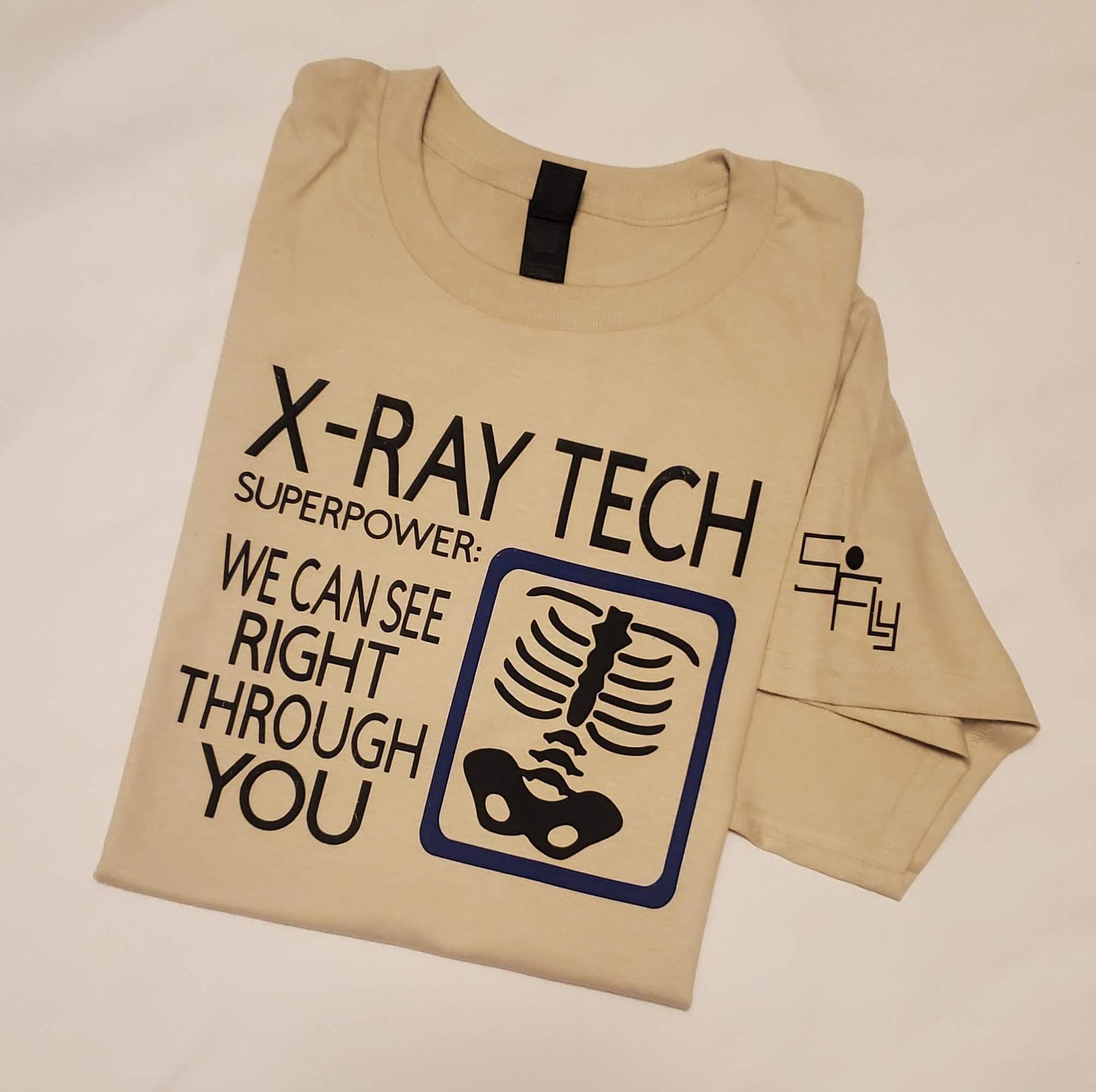 RADIOLOGY / X-RAY T-SHIRT x-ray tech superpower...