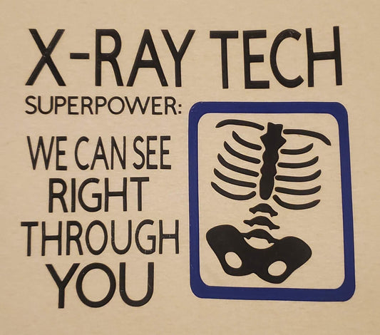 RADIOLOGY / X-RAY HOODIE x-ray tech superpower